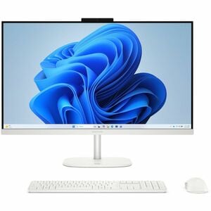 HP OmniStudio 27-cu012wcn 一体机 - Intel Core 5 210H - 16 GB - 512 GB PCI Express NVMe SSD - 68.6 cm (27") Full HD - 台式机 - 棉白