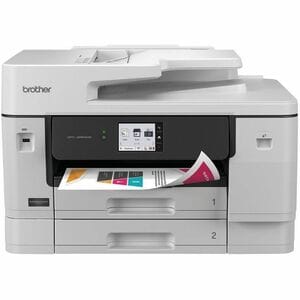 Brother MFC-J6960DW Wired & Wireless Inkjet Multifunction Printer - Colour - Copier/Fax/Printer/Scanner - 31 ppm Mono/30 p