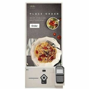 LG Self-ordering Kiosk - Wired - Intel Celeron 3.20 GHz - 8 GB RAM - 128 GB Flash - 68.6 cm (27") Full HD In-plane Switchi