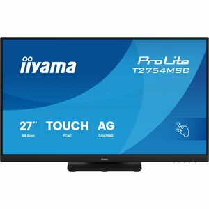 iiyama ProLite T2754MSC-B2AG 27 Zoll Klasse LED-Touchscreen-Monitor - 16:9 Format - 4 ms Reaktionszeit - 68,6 cm (27 Zoll)