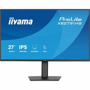 iiyama ProLite XB2791HS-B1 27 Zoll Klasse Full HD LED-Monitor - 16:9 Format - Mattschwarz - 68,6 cm (27 Zoll) Viewable - I