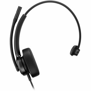 Poly Mission 400 415 Wired Over-the-head, On-ear Mono Headset - Black - Microsoft Teams Certification - Monaural - Supra-a