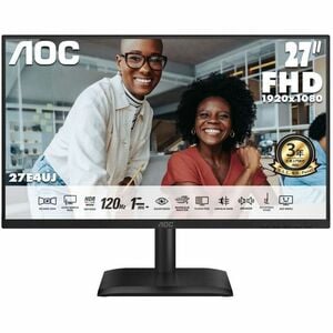 27in IPS FHD 1ms 120Hz DP HDMI VGA Flicker Free Speakers USB 3.2 Gen1 X4 VESA 100x100mm Height Adjustable Stand