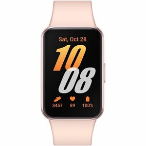 Samsung Galaxy Fit3 SM-R390 Smart Watch - Rectangular Case Shape - 40 mm Case Height - Unisex - Pink, Pink Gold Body Color