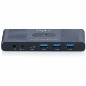 Digitus USB-C 3.0 HDMI KVM-Switch, 2-Port, 4K60Hz, Core Line. Video Porttyp: HDMI, USB-Stecker: USB Typ-C, USB Typ-A, USB-