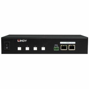 LINDY PDU - Geschaltet, Metered - IEC 60320 C14 - 4 x IEC 60320 C13 - 10 A - 120 V AC, 230 V AC Eingang