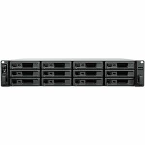 Synology RackStation RS2423RP+II 12 x Total Bays SAN/NAS Storage System - AMD Ryzen V1780B Quad-core (4 Core) 3.35 GHz - 8