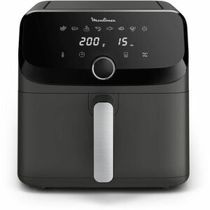Friggitrice ad aria Moulinex EZ855HF0 - Elettrico - 2020 W - 7,50 L Olio/ - 2 kg Cibo - Nero, Charcoal, Grigio