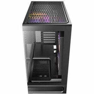Boîtier d'ordinateur Antec Constellation - Noir - En verre trempé, Mesh, Acier, Plastique - 1 x 240mm, 1 x 120mm Fan(s) In