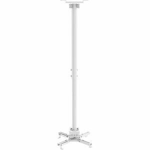 Neomounts CL25-550WH1 Ceiling Mount for Projector - White - Height Adjustable - 35 kg Load Capacity - Steel