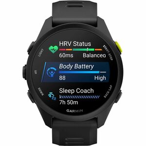 Garmin Forerunner 70 Smartwatch - 42,60 mm Case Height - 42,60 mm Case Width - Nero Colore della struttura - Polimero fibr