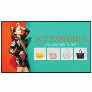 AllSee M98UHD4 98" LCD Digital Signage Display - 24 Hours/7 Days Operation - ARM Cortex A55 - 4 GB - 3840 x 2160 - 16:9 - 