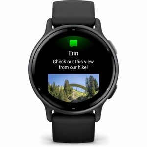 Garmin vívoactive 5 Smart Watch - Slate, Black Case Color - Black Band Color - Aluminium, Anodized Aluminium Case Material