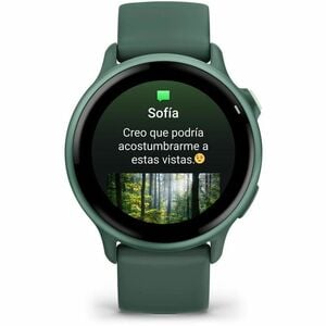 Garmin vívoactive 6 Smart Watch - Metallic Jasper Green Body Color - Heart Rate Monitor - Sleep Monitor, Text Messaging, E