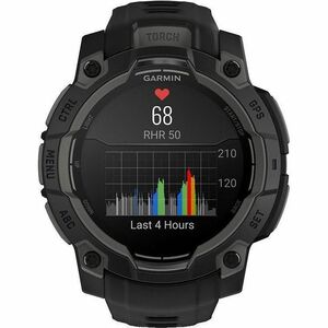Garmin Instinct 3 Smart Watch - Metal Body Material - Polymer Case Material - 3.3 cm (1.3") - AMOLED Display - GPS - 768 H