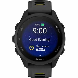Garmin Forerunner 170 Smart Watch - 42.60 mm Case Height - 42.60 mm Case Width - Black Body Color - Black, Amp Yellow Band