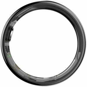 Carneo Smart Ring - Finger Wearable - Titanium Black - Pedometer - Text Messaging, Push Notification - Stress, Heart Rate,