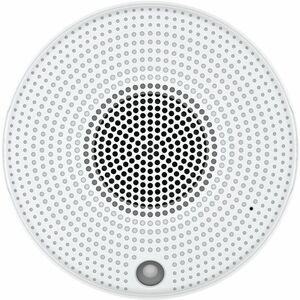 AXIS C1410 Mk II Network Mini Speaker is a discreet and affordable speaker that fits into smaller spaces and provides wide