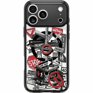 Spigen Ultra Hybrid Case for Apple iPhone 17 Pro Max, iPhone 18 Pro Max Smartphone - Hexa-layer 3D Spatial Printing - Sign
