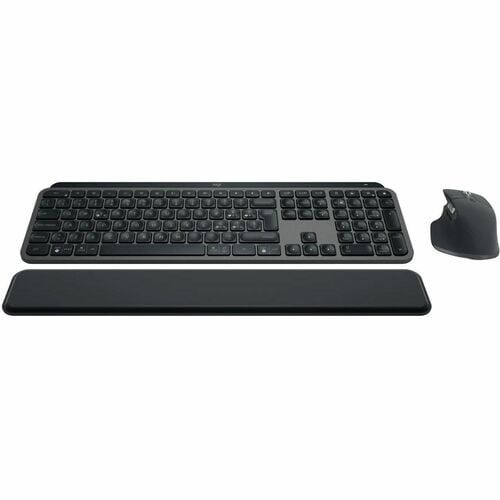 Logitech MX Keys S Combo Keyboard & Mouse - Danish, Norwegian, Swedish, Finnish - USB Membrane/Scissor Wireless Bluetooth 