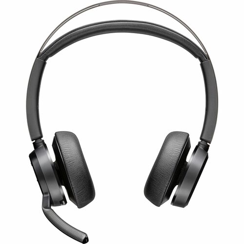 Cuffie Poly Voyager Focus 2 Con cavo/wireless Over-the-head, On-ear Stereo - Nero - Siri, Google Assistant - Binaural - Su