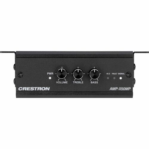 Crestron AMP-X50MP Amplifier - 50 W RMS - 2 Channel - Black - 20 Hz to 20 kHz - 14.60 W