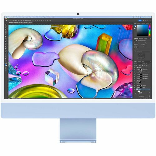 All-in-One-PC Apple iMac MWUF3D/A - Apple M4 - 16 GB - 256 GB SSD - 61 cm (24 Zoll) 4.5K - Desktop - Blau - Apple M4 Chip 
