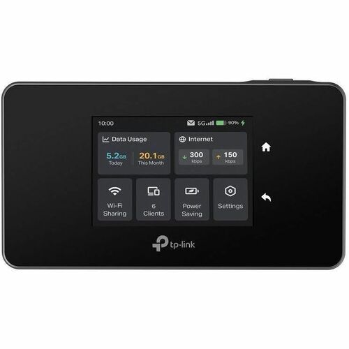 TP-Link M8550 Wi-Fi 6E IEEE 802.11 a/b/g/n/ac/ax 1 SIM Mobilfunk, Ethernet Modem/Wireless Router - 5G - HSPA+, HSPA, WCDMA