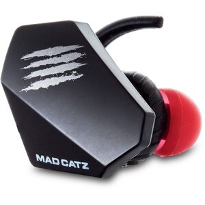 Mad Catz E.S. Pro+ Earbuds - Stereo - Mini-phone (3.5mm) - Wired - 20 Hz - 20 kHz - Earbud - Binaural - In-ear - 4.9 ft Cable
