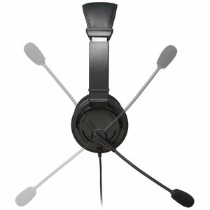 Kensington Classic 3.5mm Headset with Mic - Stereo - Mini-phone (3.5mm) - Wired - Over-the-head, On-ear - Binaural - Circu