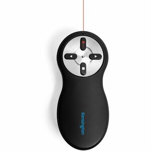 Kensington Wireless Presenter with Red Laser - Nano Receiver - Wireless - Radio Frequency - 2.40 GHz - Black - USB Type A 