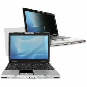 3M Anti-glare Privacy Screen Filter - Black, Matte - 1 Each - For 39.6 cm (15.6") Widescreen LCD 2 in 1 Notebook - 16:9 - 
