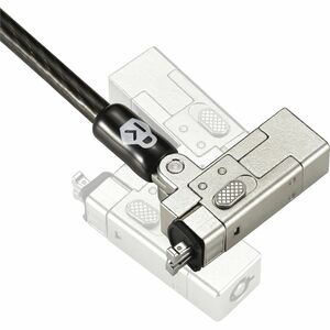 Kensington Slim NanoSaver 2.0 Keyed Laptop Lock - 1.80 m Cable - Keyed Lock - Carbon Steel - For Notebook