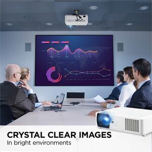 Projecteur DLP (Digital Light Processing) Fixation au mur, Installation au plafond ViewSonic PA700W - 16:10 - Blanc - WXGA
