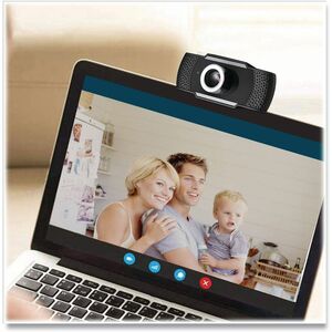 Adesso CyberTrack CyberTrack H4 Webcam - 2.1 Megapixel - 30 fps - Black - USB 2.0 - 1920 x 1080 Video - CMOS Sensor - Manu