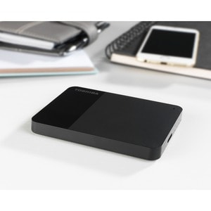 Disco Duro Pórtatil Toshiba Canvio Ready HDTP310XK3AA - Externo - 1TB - Negro - MAC Dispositivo compatible - USB 3.0 - 1 /