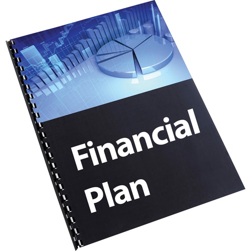 Fellowes Expressions Oversize Grain Presentation Covers - 11.3" Height x 8.8" Width x 0.1" Depth - For Letter 8 3/4" x 11"