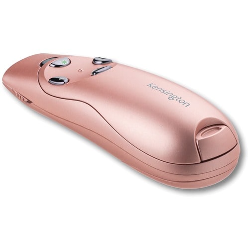 Kensington Presenter Expert Wireless With Green Laser - Rose Gold - Wireless - Radio Frequency - 2.40 GHz - Rose Gold - US