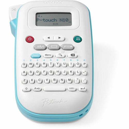 P-touch P-touch PT-N10 - Thermal Transfer - 0.35 in/s (9 mm/s) Mono - 3 Fonts - 3 Font Size - 6 Text Style - 180 dpi - Lab