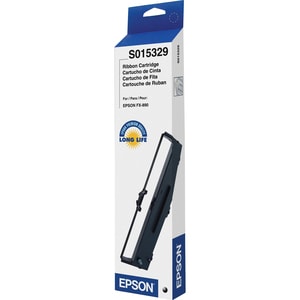 Epson Ribbon Cartridge - Dot Matrix - 7500000 Characters - Black - 1 Each