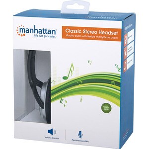 Manhattan Auriculares Classic 175555 - Manhattan Auriculare Estéreo Classic
