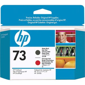 HP 73 Original Inkjet Ink Cartridge - Matte Black, Red - 1 Each - Inkjet - 1 Each