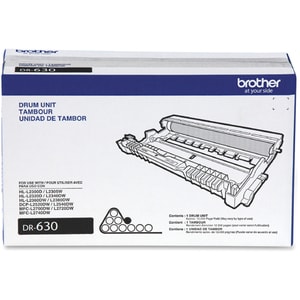 Brother DR630 Drum Unit - Laser Print Technology - Black - 1 Each