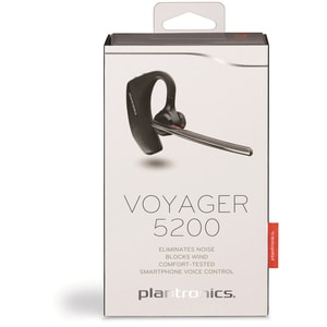 Plantronics Voyager 5200 Earset - Mono - Wireless - Bluetooth - 98.4 ft - Earbud, Over-the-ear - Monaural - Outer-ear - No