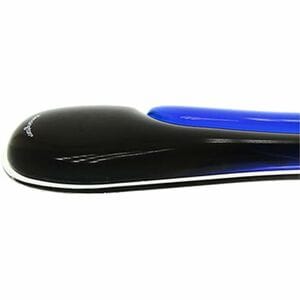 Kensington Duo Gel 62397 Wrist Rest - 10.3 mm x 479.4 mm x 88.9 mm Dimension - Black & Blue - 1 Each