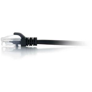 C2G 25ft Cat5e Ethernet Cable - Snagless Unshielded (UTP) - Black - Category 5e for Network Device - RJ-45 Male - RJ-45 Ma