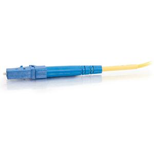 C2G-1m LC-LC 9/125 OS1 Simplex Singlemode PVC Fiber Optic Cable - Yellow - 1m LC-LC 9/125 Simplex Single Mode OS2 Fiber Ca