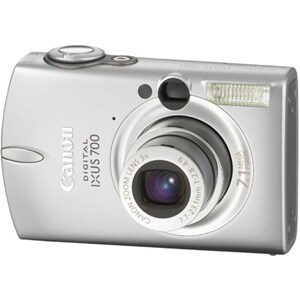 Canon Digital IXUS 700 7.1 Megapixel Compact Camera - 5.1 cm (2")LCD - Optical Viewfinder - 3x Optical Zoom - 4x Digital Z