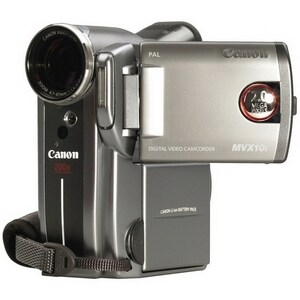 Canon MVX10i Digital Camcorder - 6.4 cm (2.5") LCD Screen - 1/3.4" CCD - 2 Megapixel Image - 1.8 Megapixel Video - 10x Opt