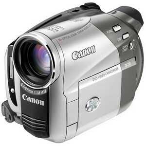 Canon DC50 Digital Camcorder - 6.9 cm (2.7") LCD Screen - 1/2.7" CCD - 16:9 - 10x Optical Zoom - 200x Digital Zoom - Optic